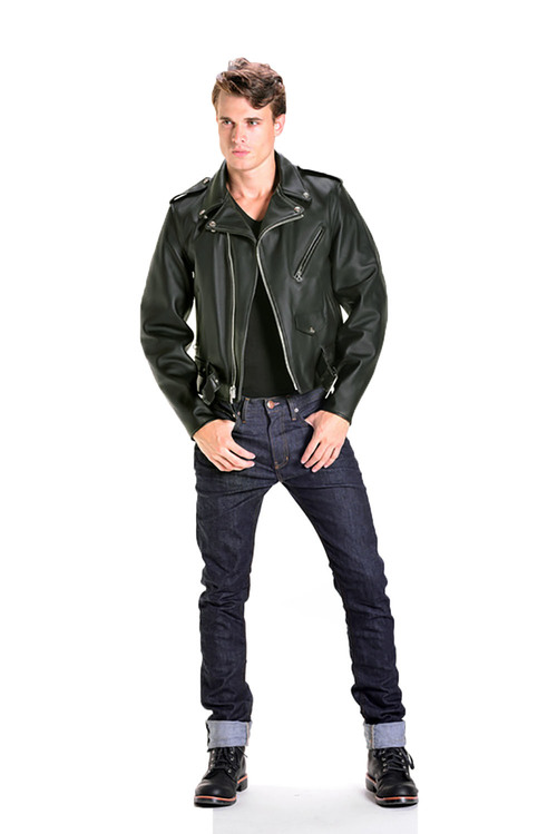 SCHOTT NYC Classic Perfecto Motorcycle Leather Jacket Black ...